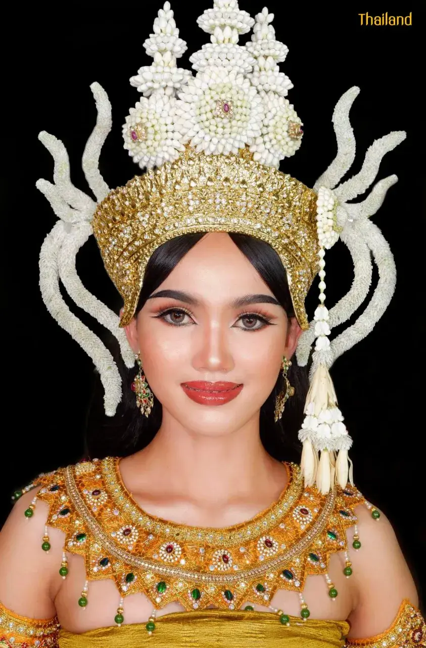 Thai Floral Apsara Headdress 🇹🇭