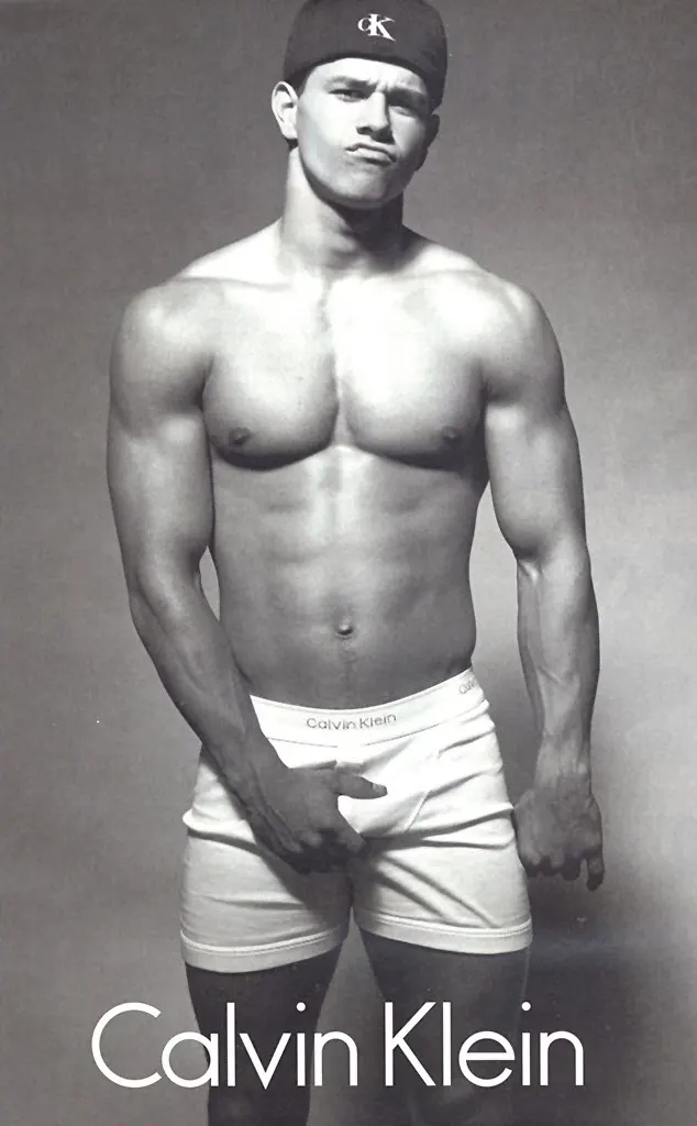 1992 Calvin Klein ad campaign with Mark Wahlberg