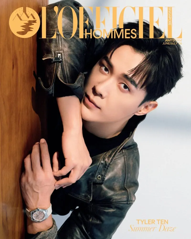 Tyler Ten @ L’OFFICIEL HOMMES Singapore June-July 2026