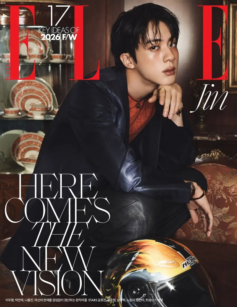 (BTS) Jin @ ELLE Korea August 2026