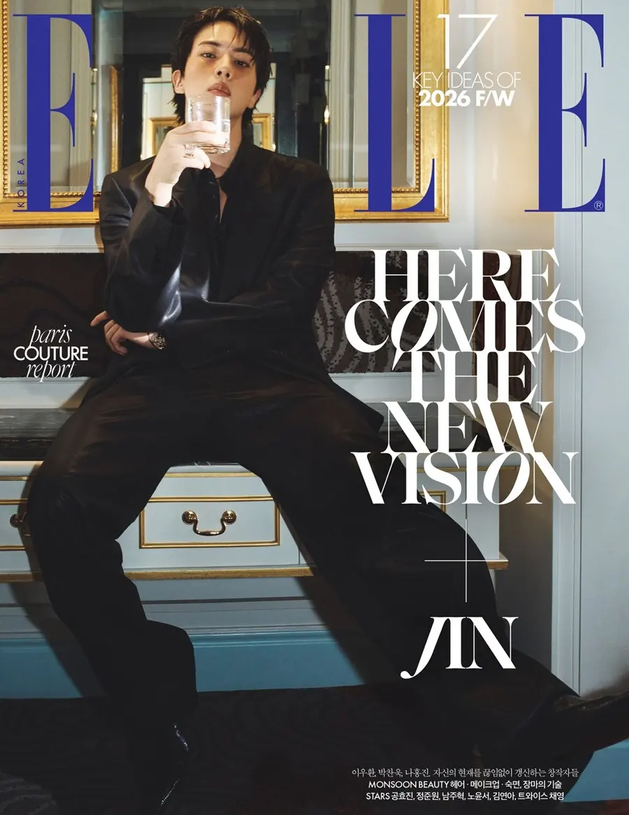 (BTS) Jin @ ELLE Korea August 2026