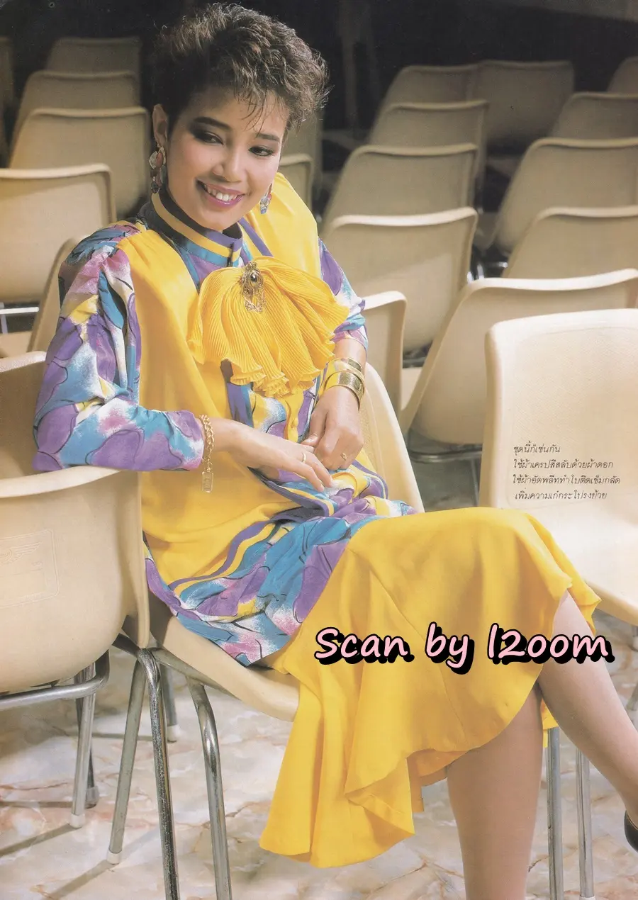 (วันวาน) พุ่มพวง ดวงจันทร์ @ นิตยสาร แฟชั่นวัยรุ่น ปีที่ 6 ฉบับที่ 33 มิถุนายน-กรกฎาคม 2529