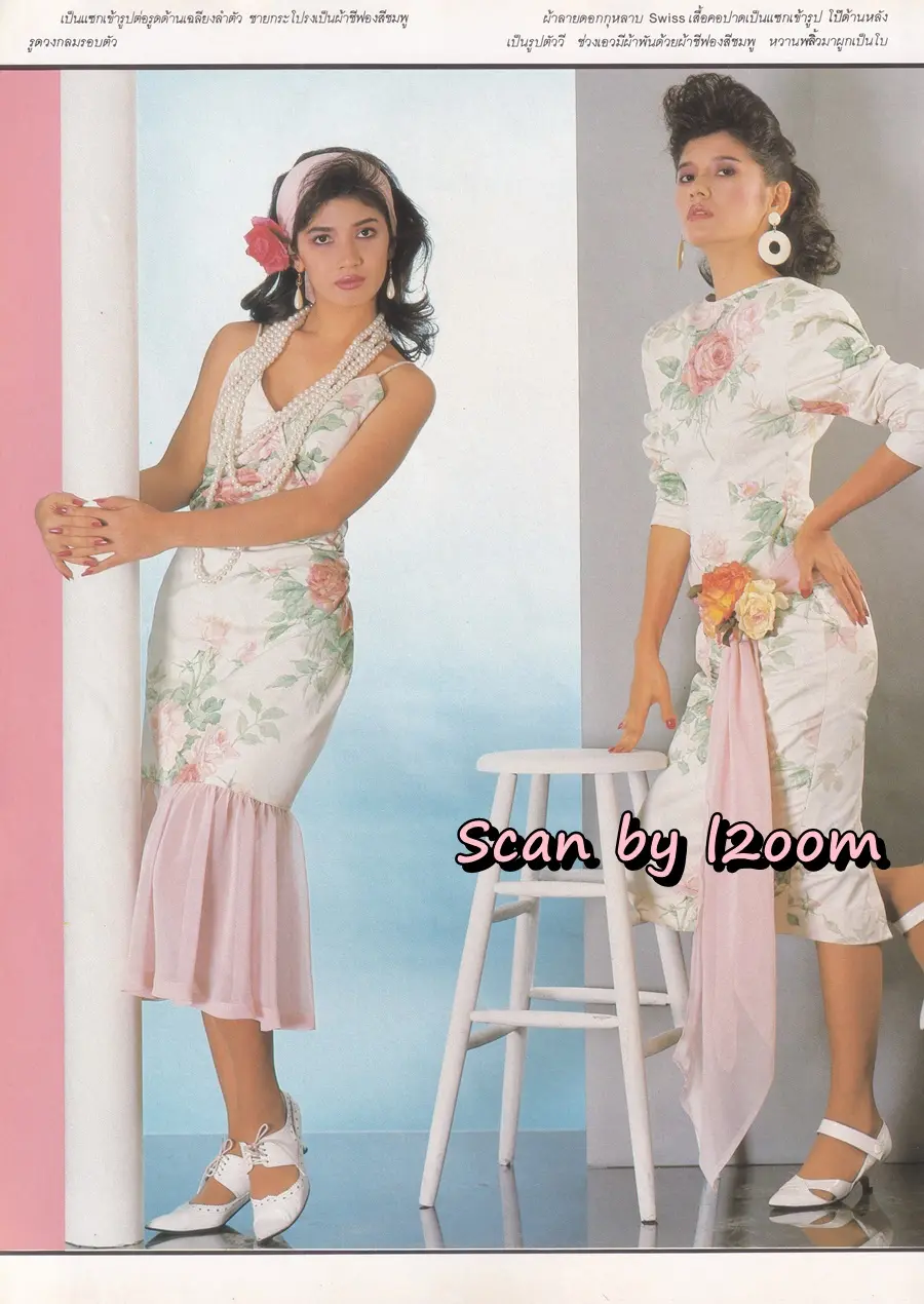 (วันวาน) พุ่มพวง ดวงจันทร์ @ นิตยสาร แฟชั่นวัยรุ่น ปีที่ 6 ฉบับที่ 33 มิถุนายน-กรกฎาคม 2529