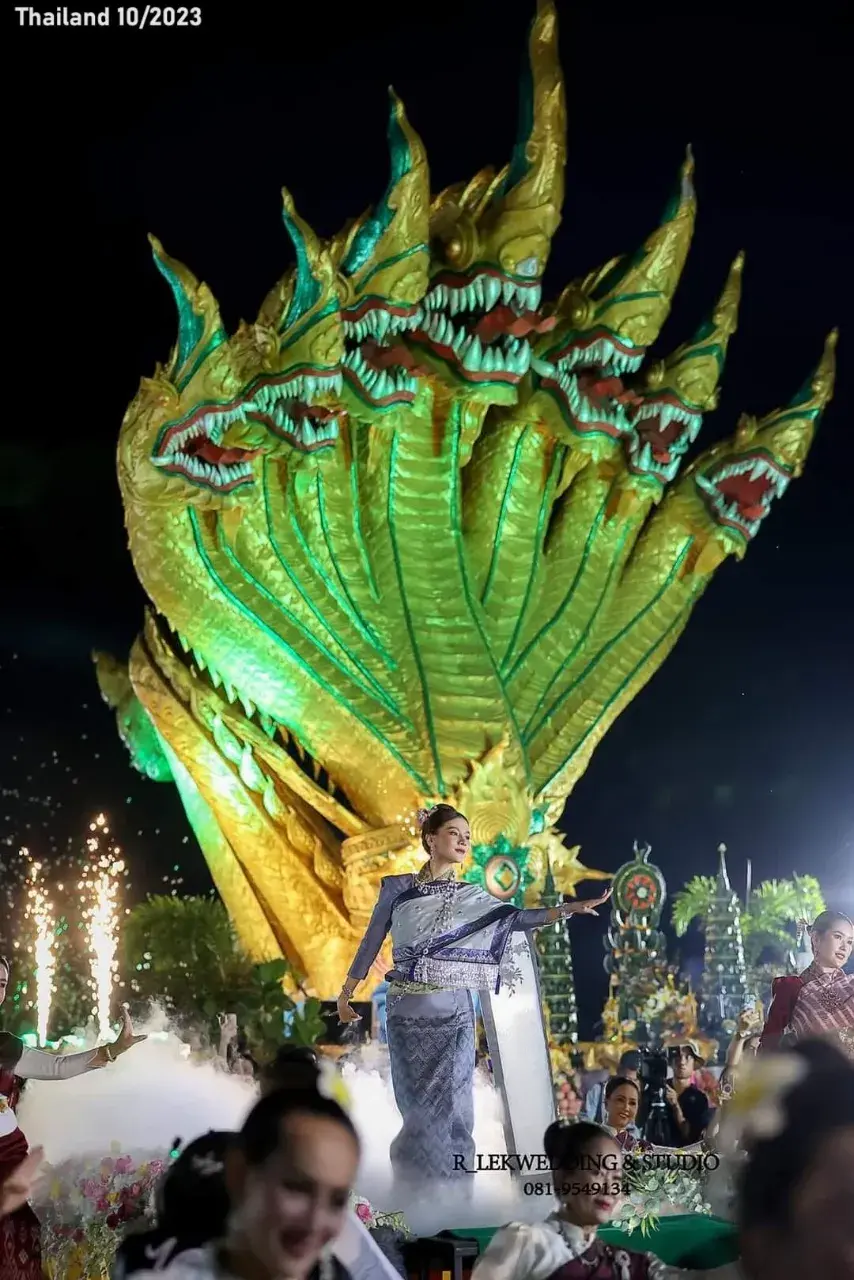 Baifern and Naga Worship Dance 🇹🇭