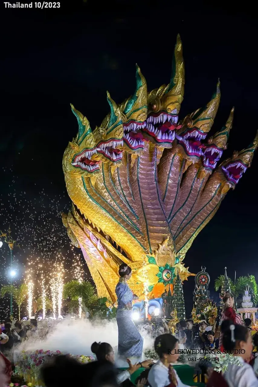 Baifern and Naga Worship Dance 🇹🇭
