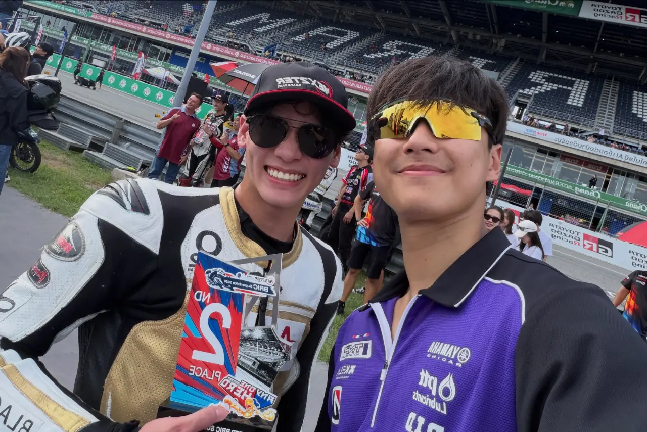 Actor & Racer:Ohm Pawat