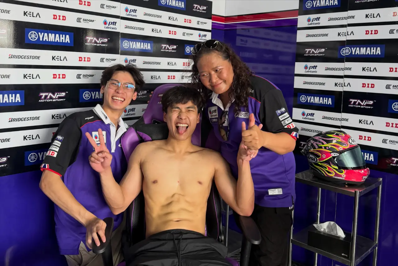 Actor & Racer:Ohm Pawat