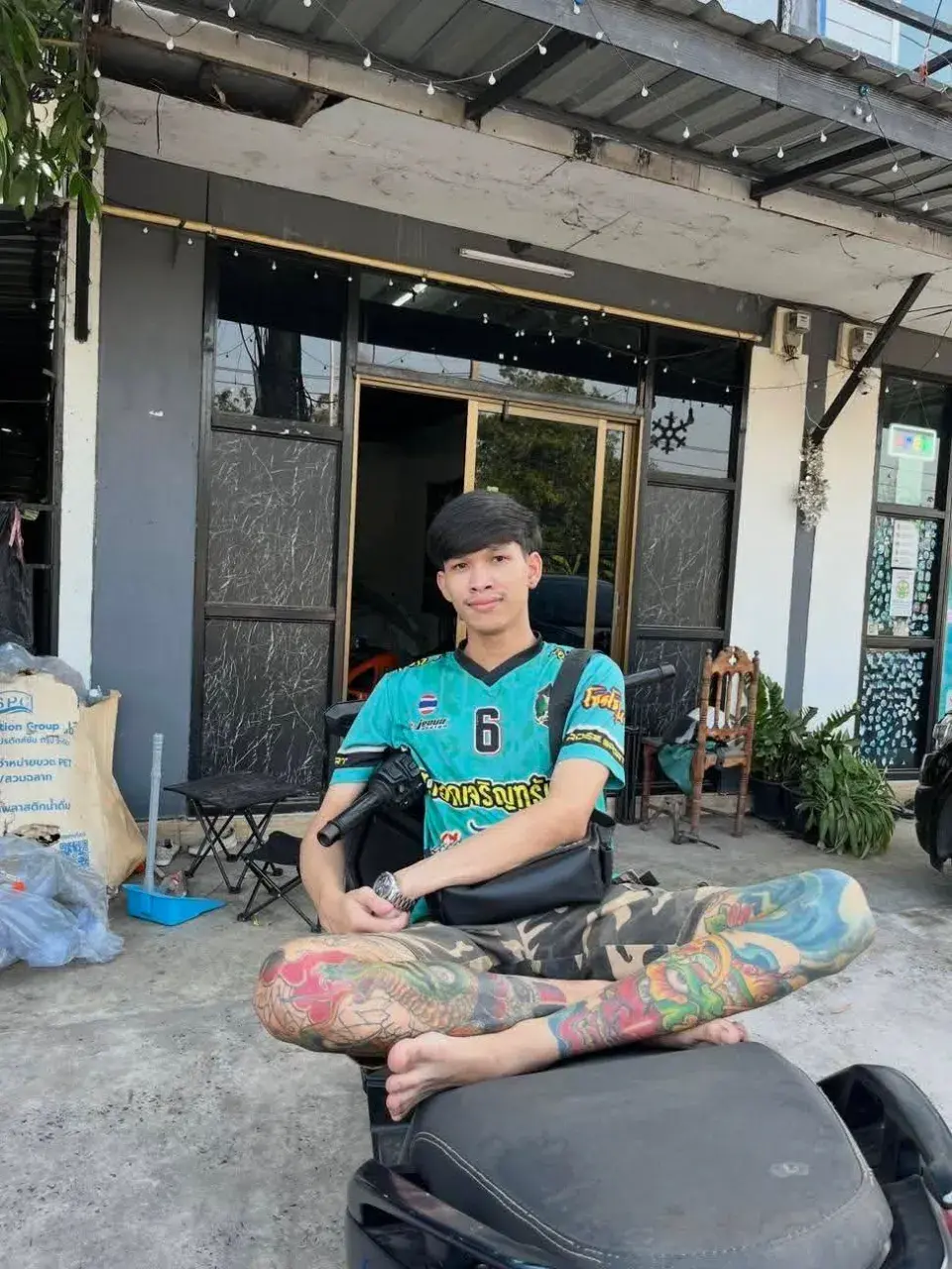 หนุ่มหล่อตัวลาย &hearts;️