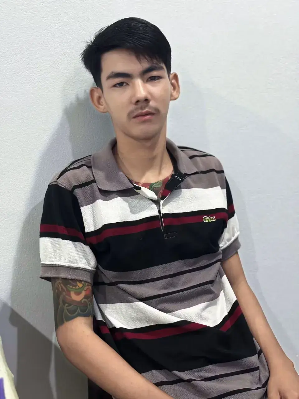 หนุ่มหล่อตัวลาย &hearts;️