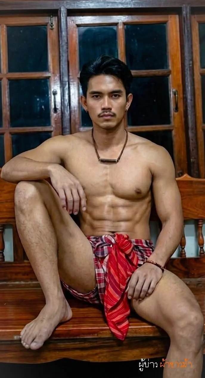 ผู้ชายกับผ้าขาวม้า 🔥🔥🔥