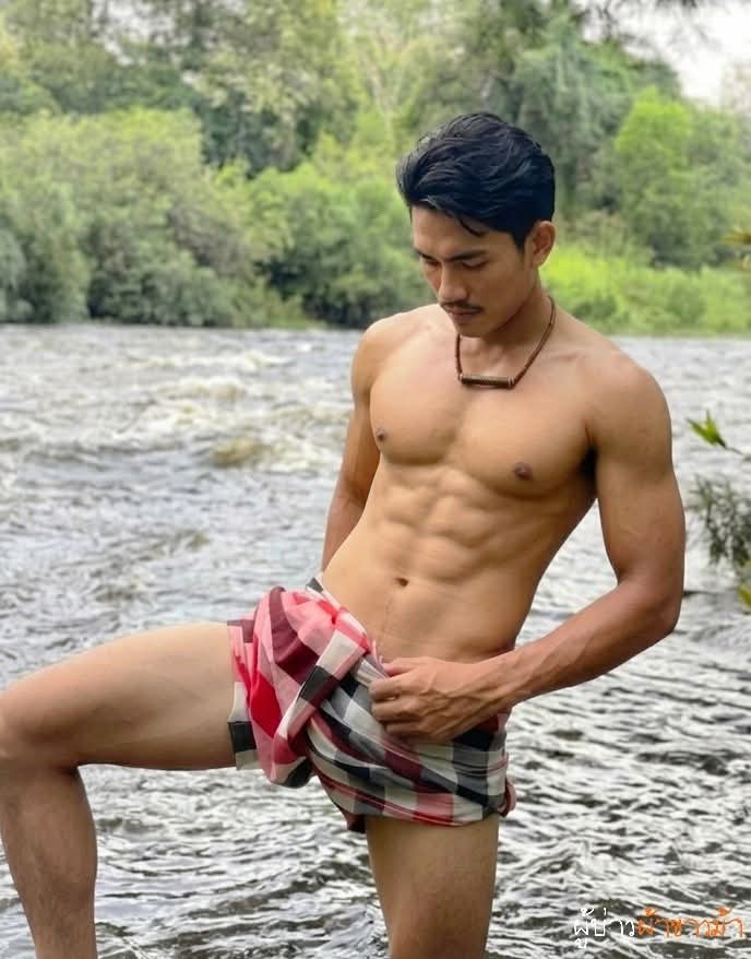 ผู้ชายกับผ้าขาวม้า 🔥🔥🔥