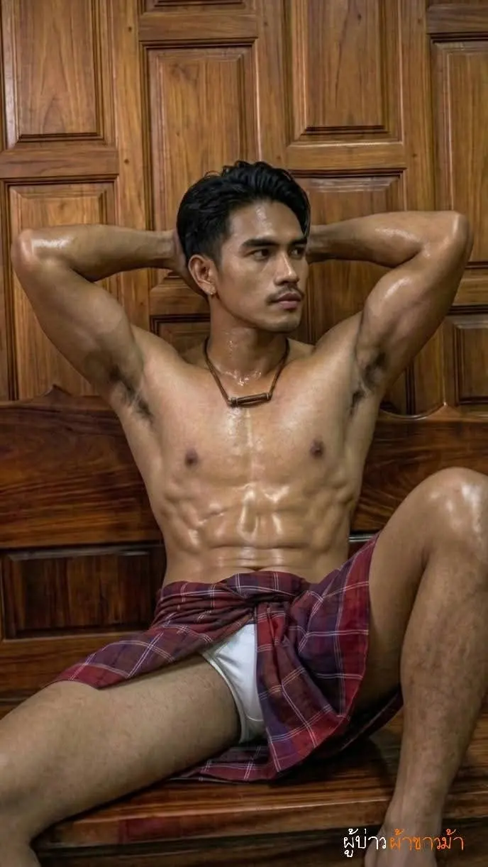 ผู้ชายกับผ้าขาวม้า 🔥🔥🔥