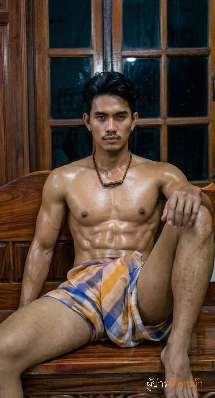 ผู้ชายกับผ้าขาวม้า 🔥🔥🔥