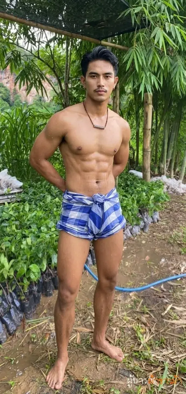 ผู้ชายกับผ้าขาวม้า 🔥🔥🔥