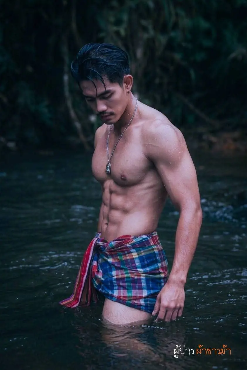 ผู้ชายกับผ้าขาวม้า 🔥🔥🔥