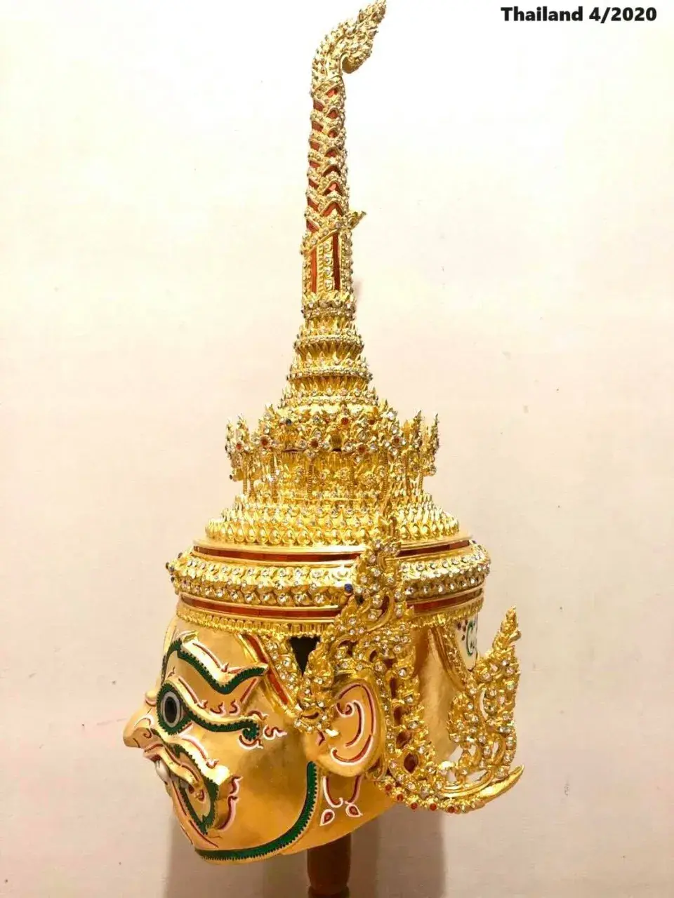 Ramasura Khon Mask by Thai University Student 🇹🇭