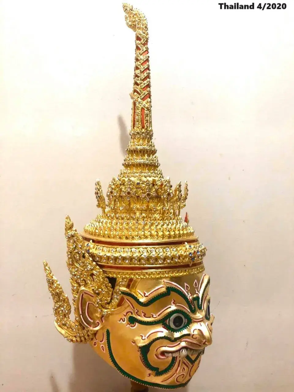 Ramasura Khon Mask by Thai University Student 🇹🇭