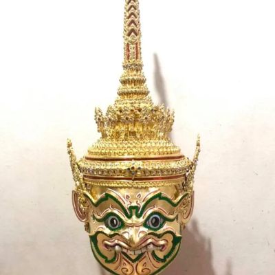 Ramasura Khon Mask by Thai University Student 🇹🇭