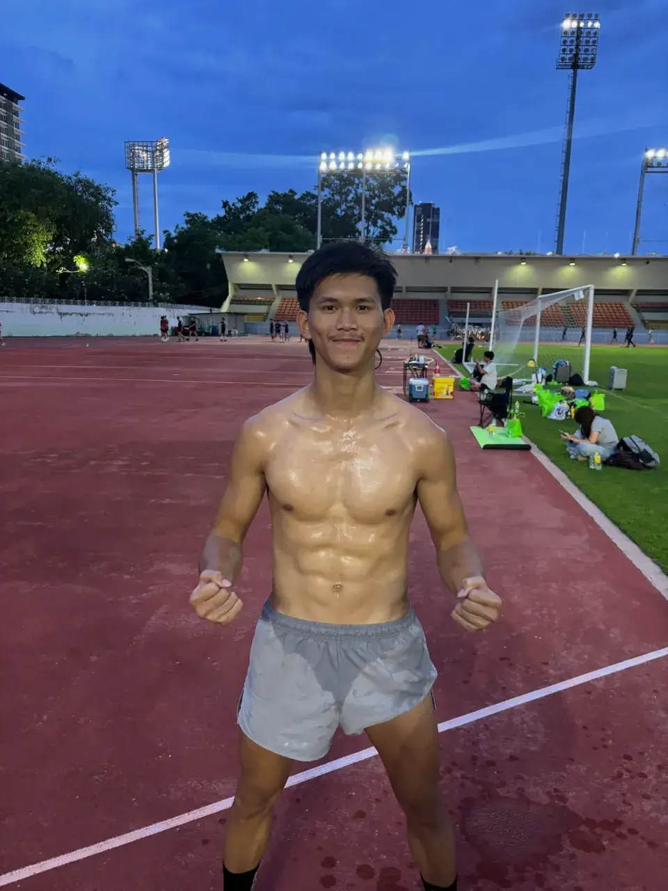 นักมวยหล่อดีต่อ&hearts;️