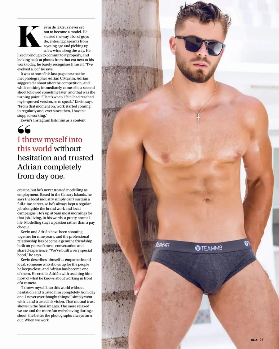 Kevin de la Cruz @ DNA Magazine issue 319 August 2026