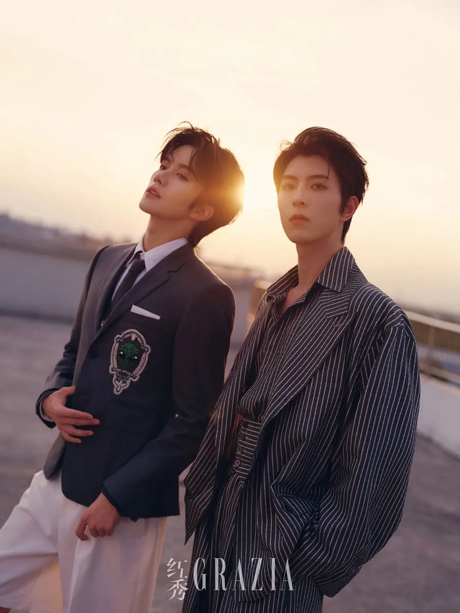 Huang Xing & Qiu Dingjie @ GRAZIA China August 2026