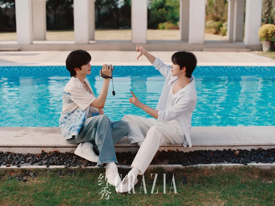Huang Xing & Qiu Dingjie @ GRAZIA China August 2026
