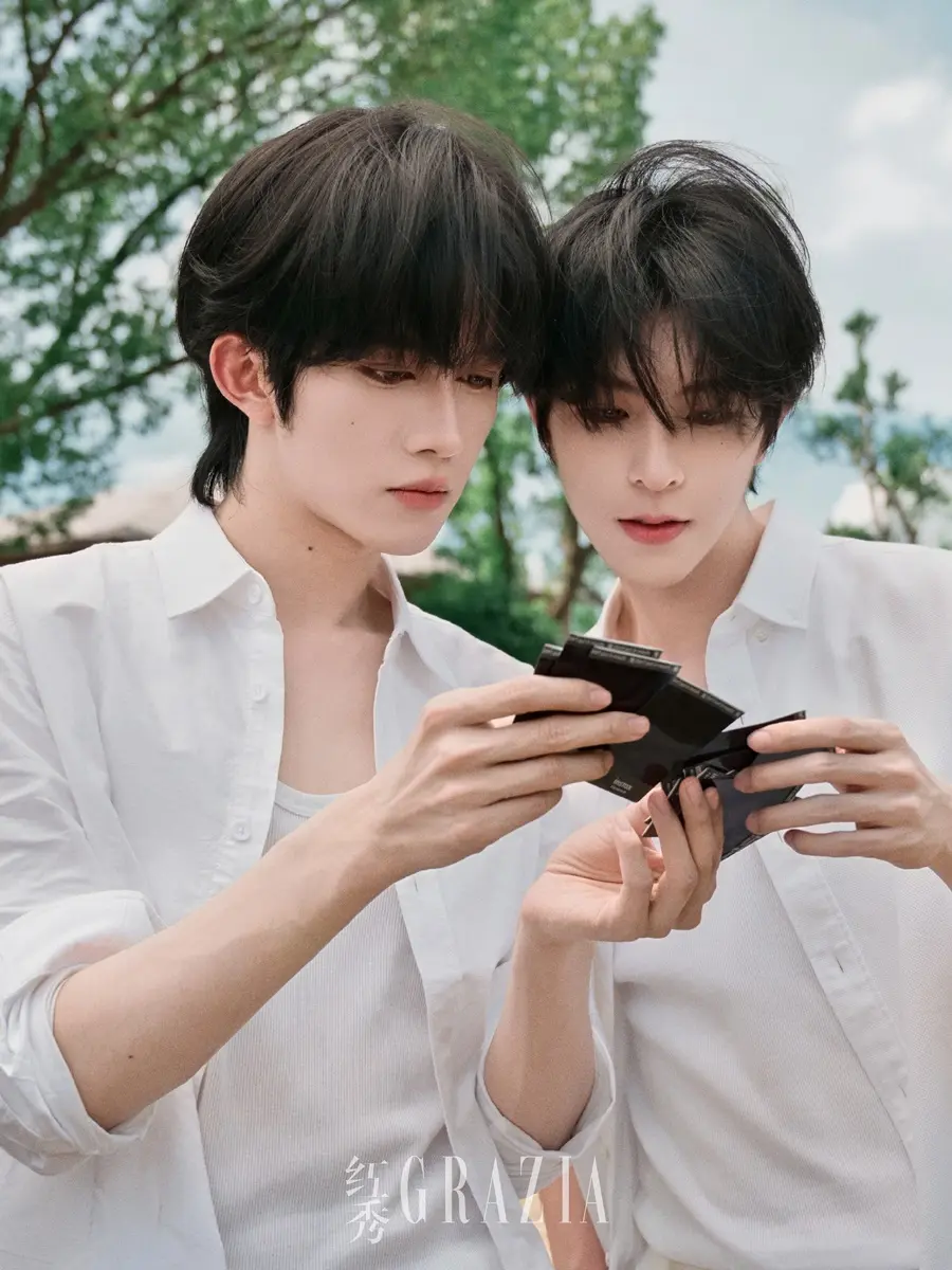 Huang Xing & Qiu Dingjie @ GRAZIA China August 2026
