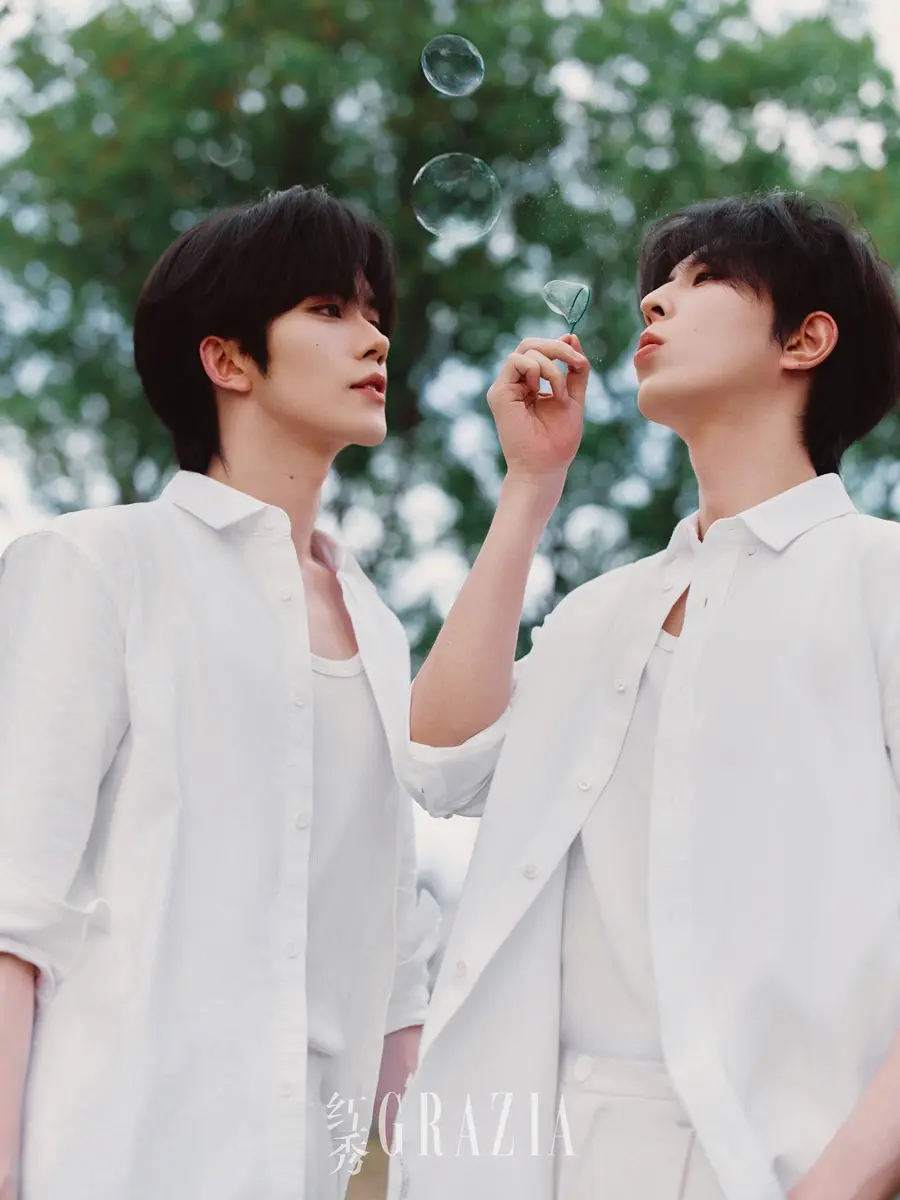 Huang Xing & Qiu Dingjie @ GRAZIA China August 2026
