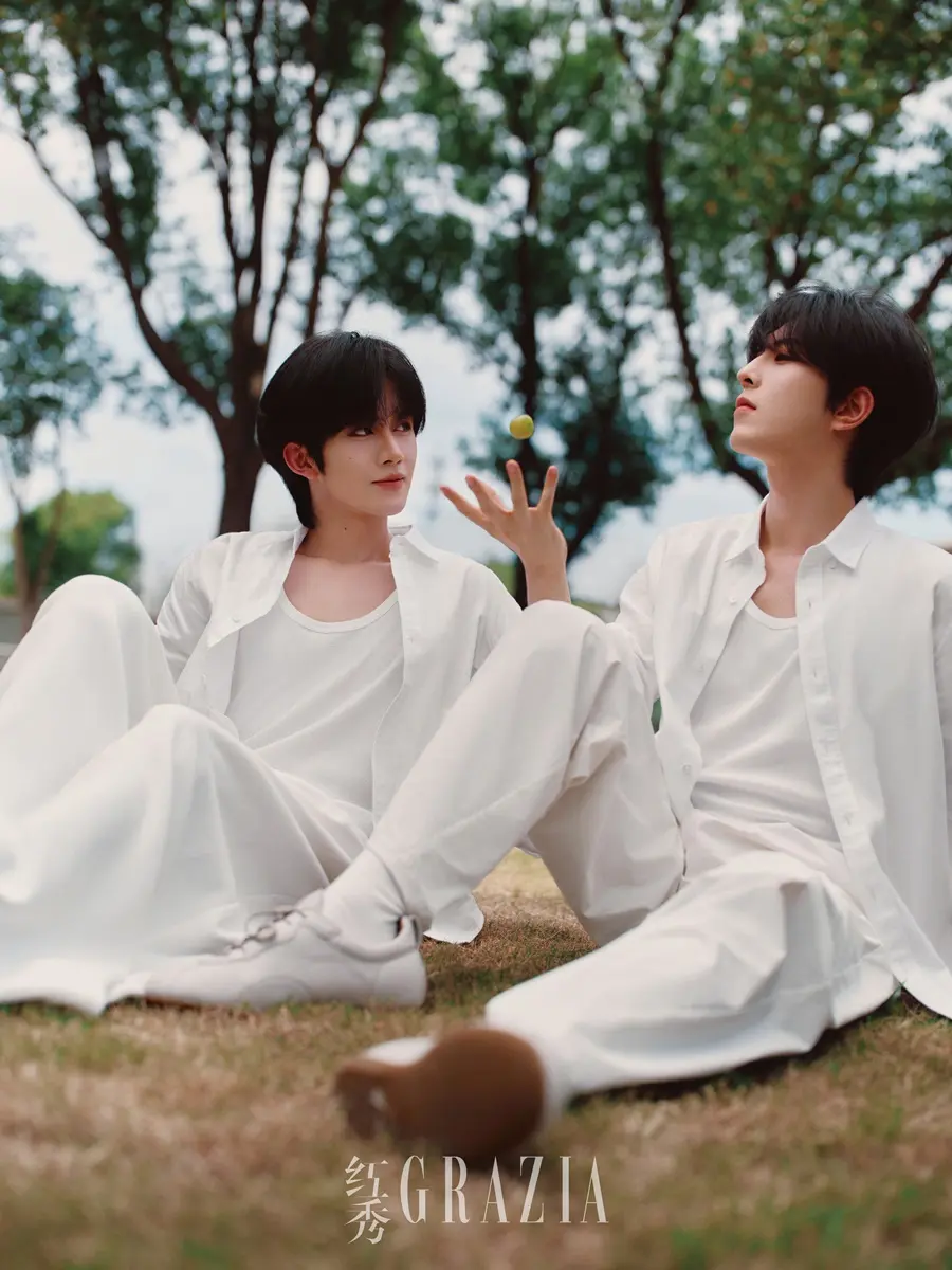 Huang Xing & Qiu Dingjie @ GRAZIA China August 2026