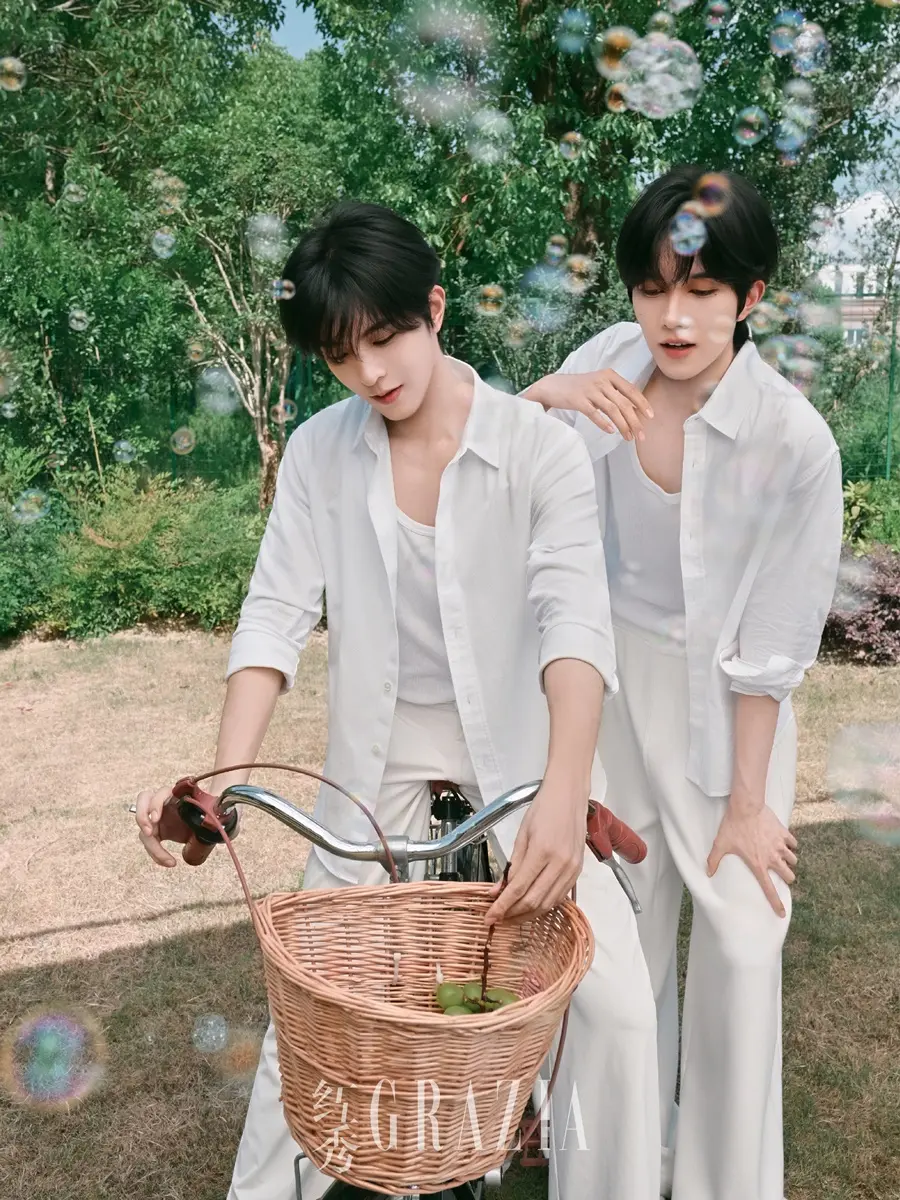 Huang Xing & Qiu Dingjie @ GRAZIA China August 2026