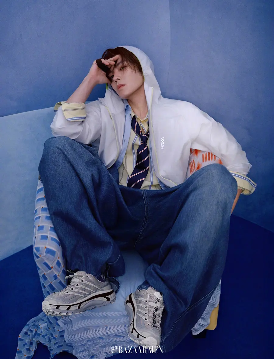 Hou Minghao @ Harper's BAZAAR Men China August 2026