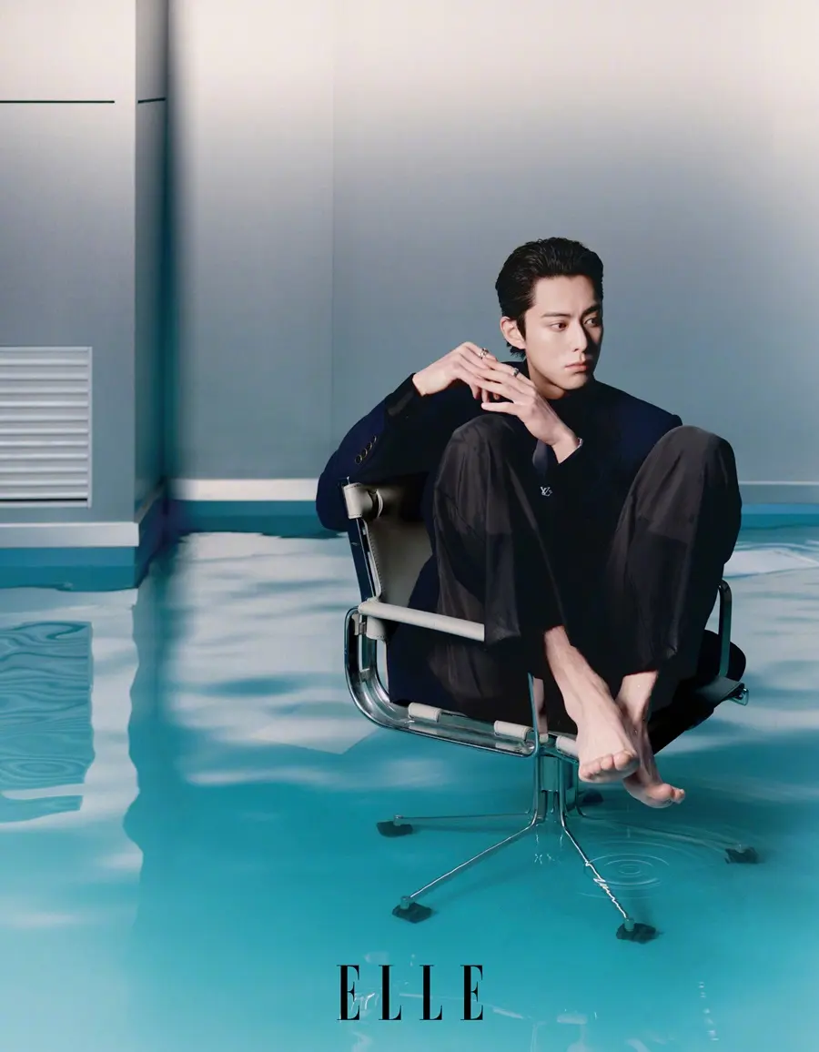 Dylan Wang @ ELLE China August 2026
