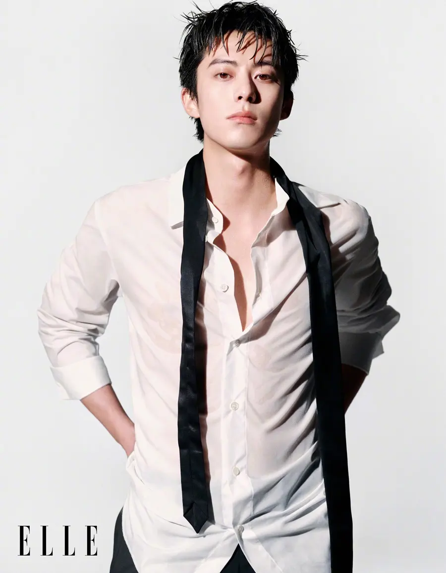 Dylan Wang @ ELLE China August 2026