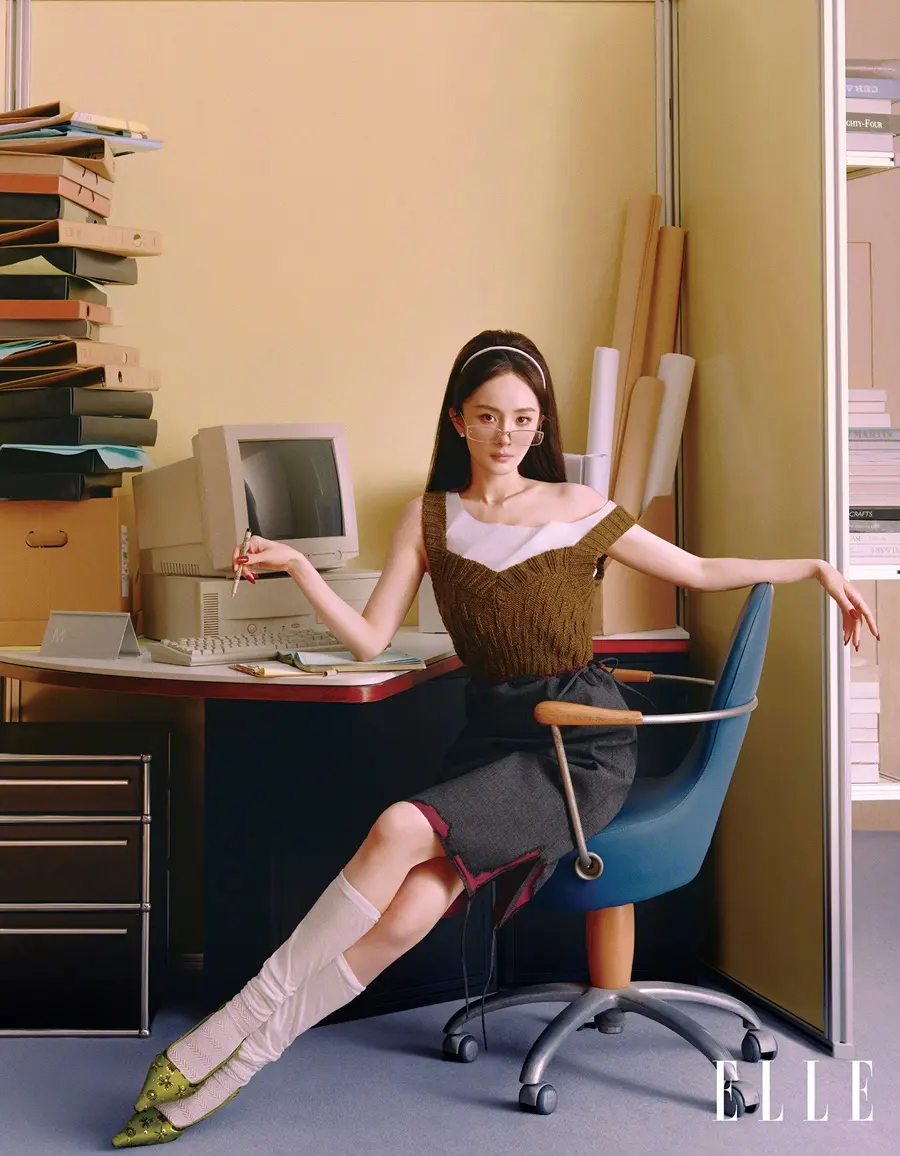 Yang Mi @ ELLE China September 2026