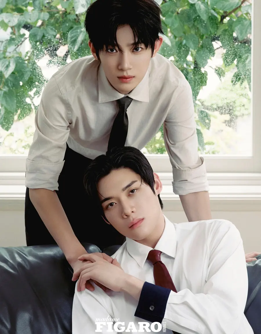 Kim Yoon-sik & Park Si-woo @ madame FIGARO HOMMES China August 2026