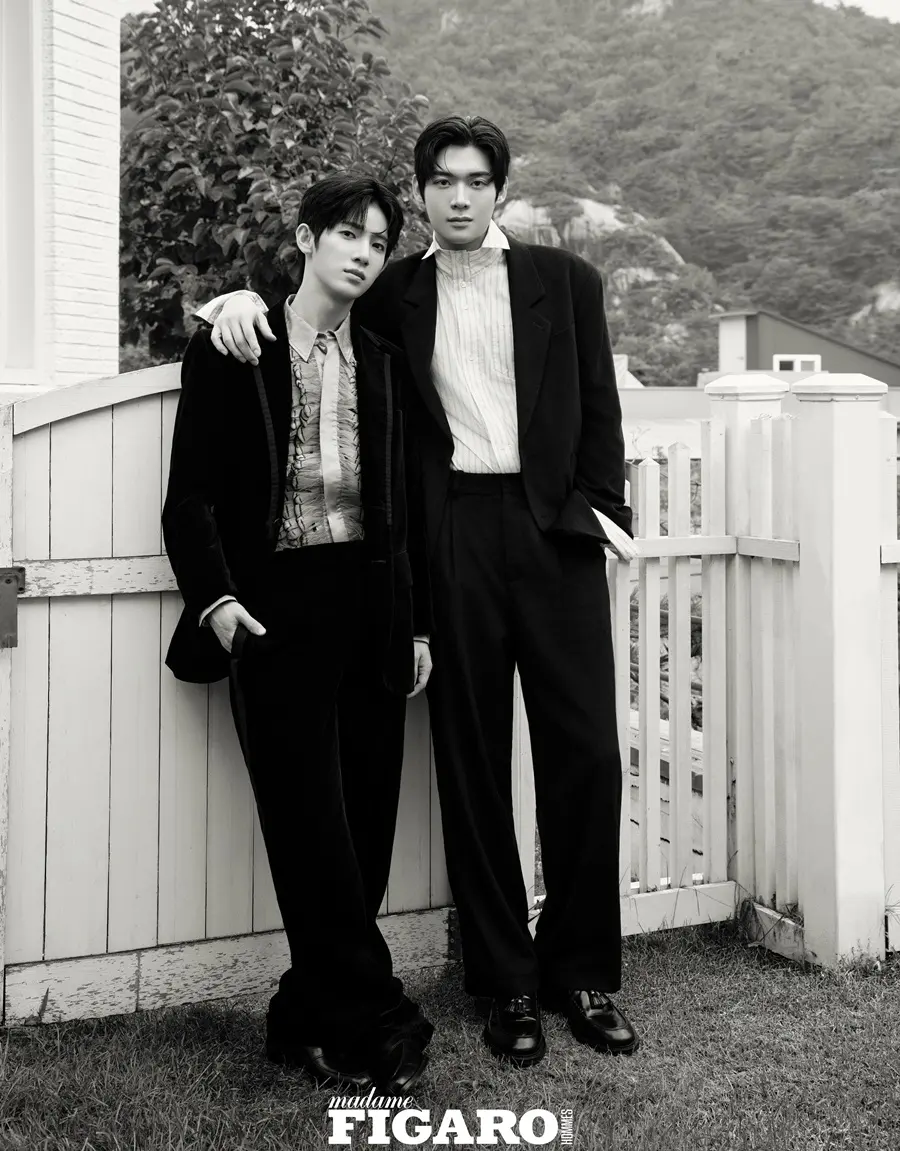 Kim Yoon-sik & Park Si-woo @ madame FIGARO HOMMES China August 2026