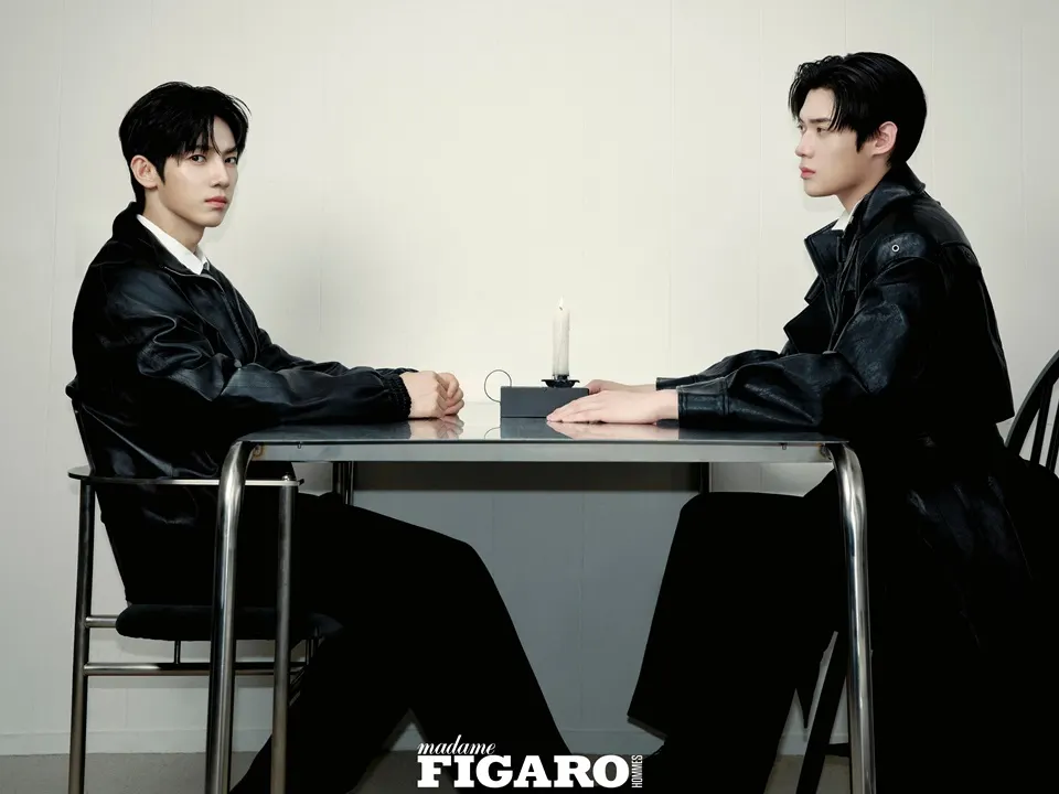 Kim Yoon-sik & Park Si-woo @ madame FIGARO HOMMES China August 2026