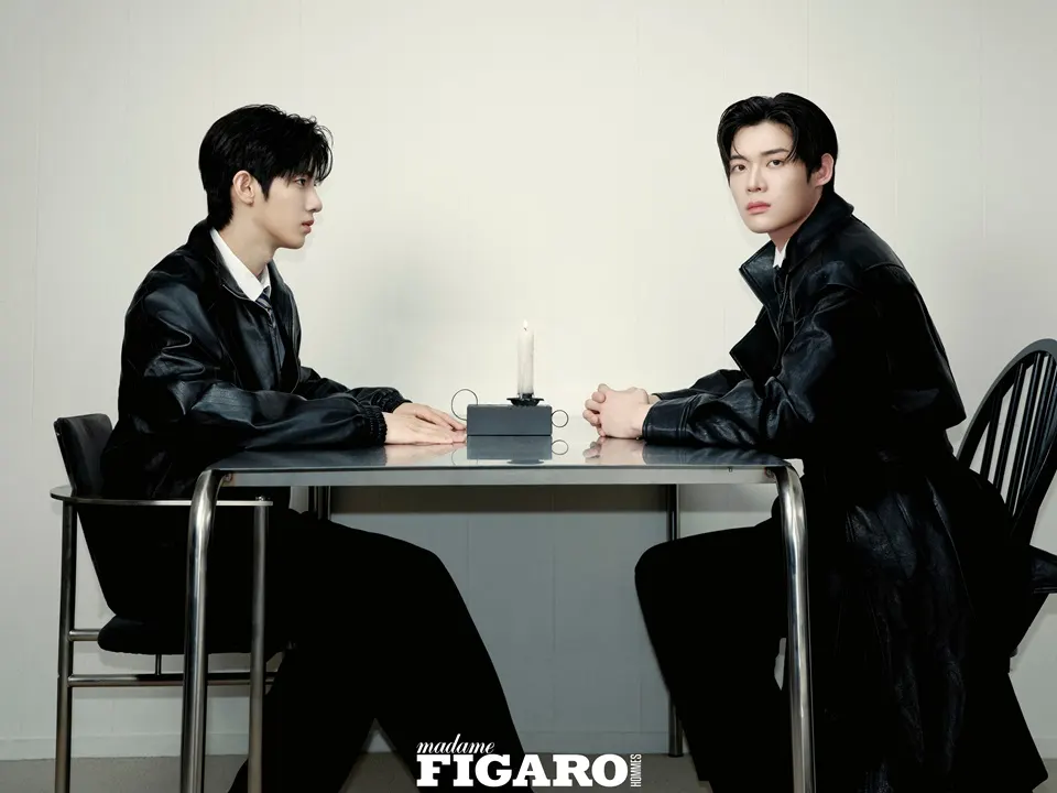 Kim Yoon-sik & Park Si-woo @ madame FIGARO HOMMES China August 2026