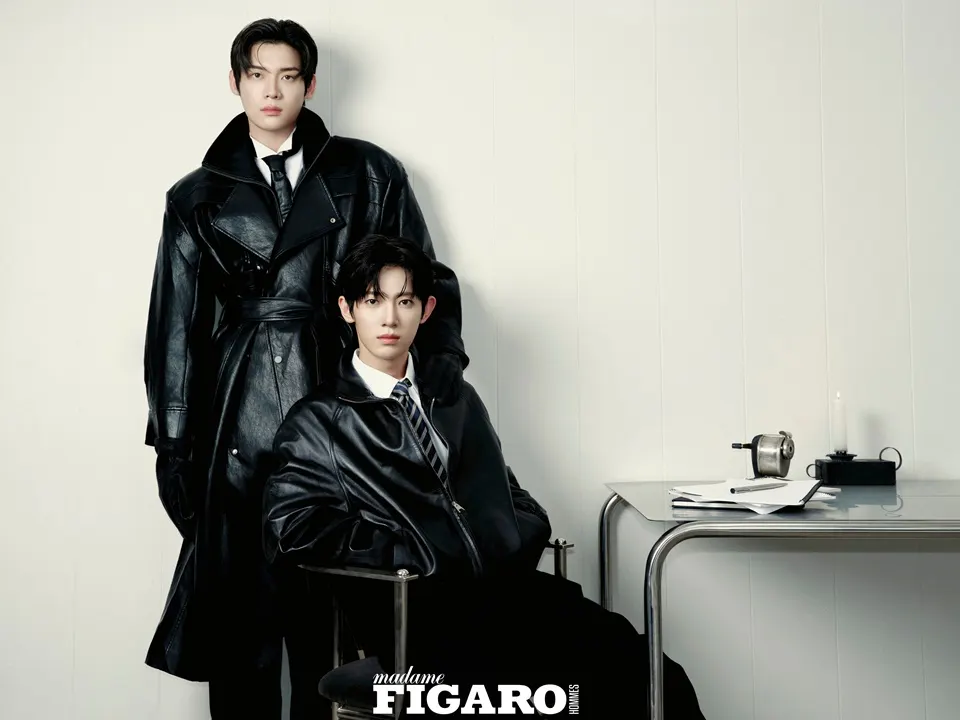 Kim Yoon-sik & Park Si-woo @ madame FIGARO HOMMES China August 2026