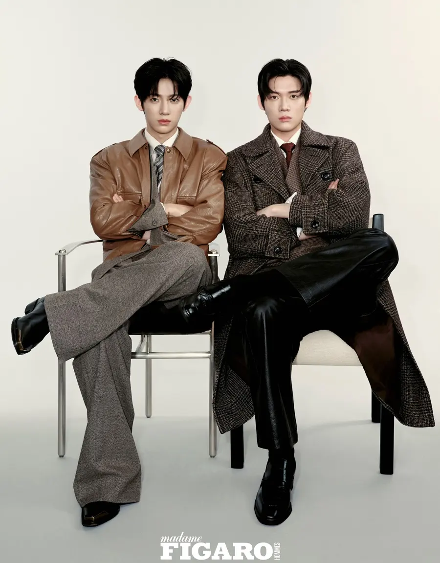 Kim Yoon-sik & Park Si-woo @ madame FIGARO HOMMES China August 2026