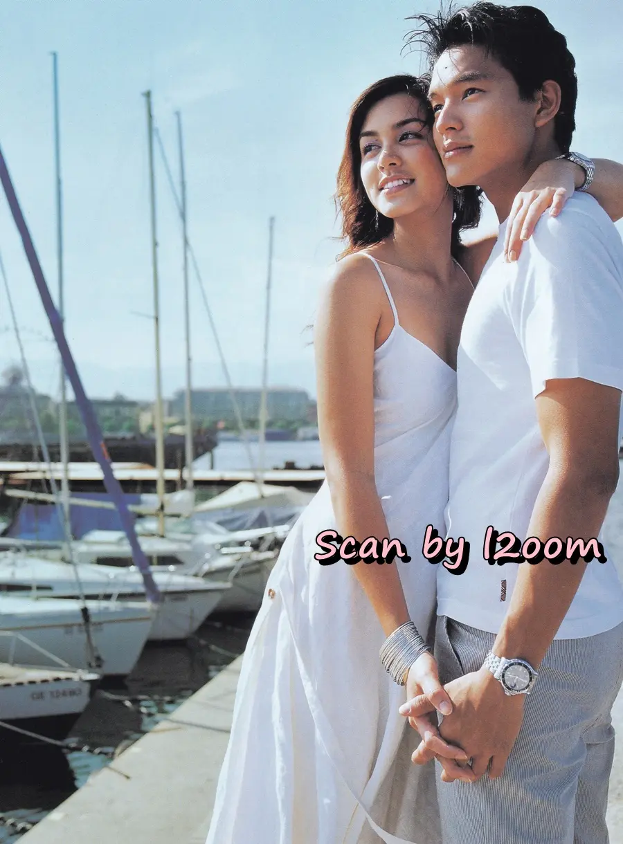 (วันวาน) วิกกี้ สุนิสา & ทิน โชคกมลกิจ @ Honeymoon+Travel issue 14 August 2003