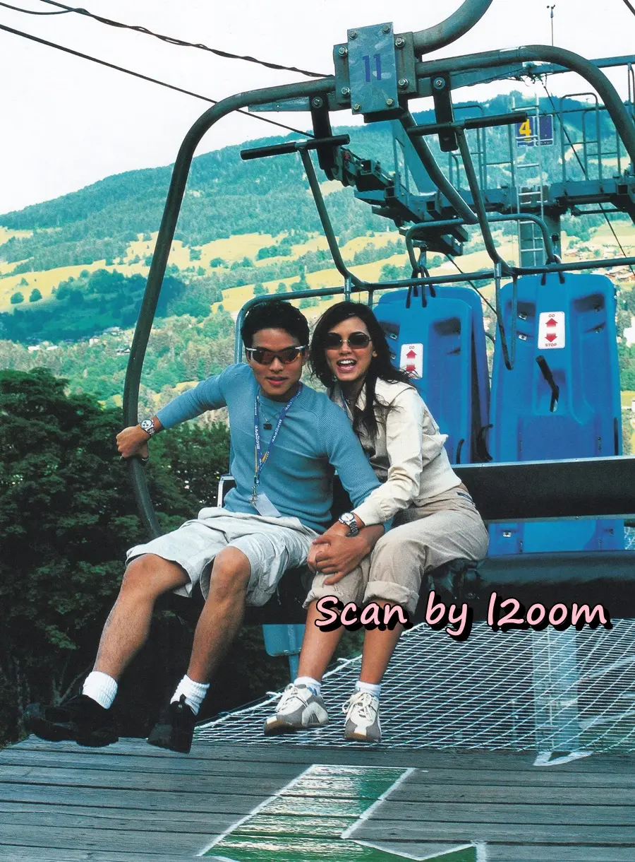 (วันวาน) วิกกี้ สุนิสา & ทิน โชคกมลกิจ @ Honeymoon+Travel issue 14 August 2003