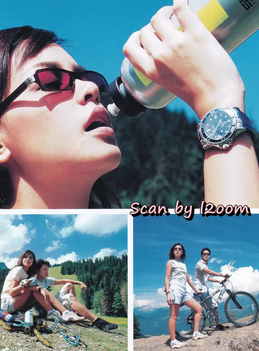 (วันวาน) วิกกี้ สุนิสา & ทิน โชคกมลกิจ @ Honeymoon+Travel issue 14 August 2003