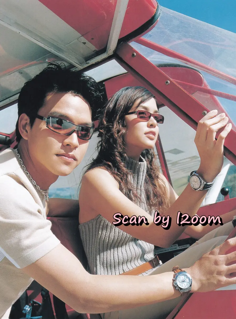 (วันวาน) วิกกี้ สุนิสา & ทิน โชคกมลกิจ @ Honeymoon+Travel issue 14 August 2003