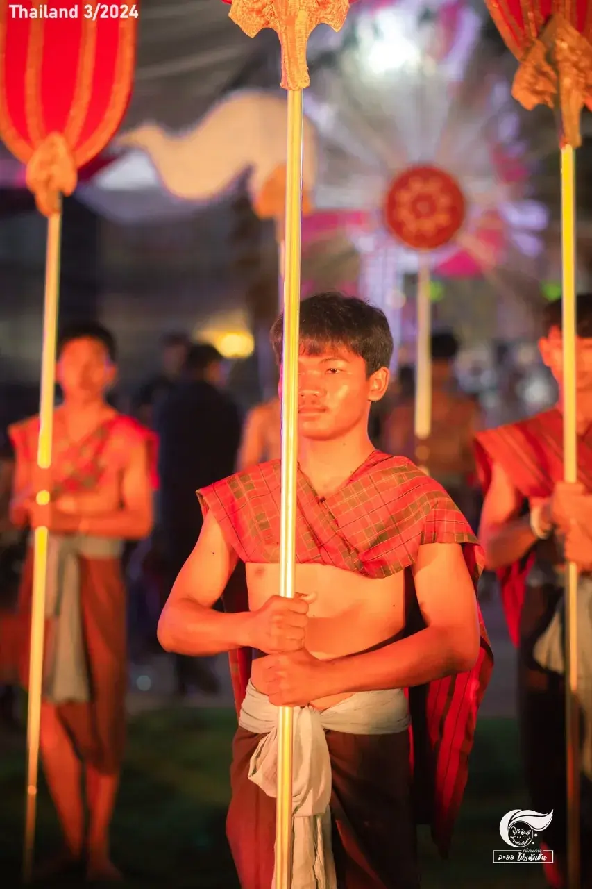 Dance at Luang Pho Chamnit Worship 🇹🇭