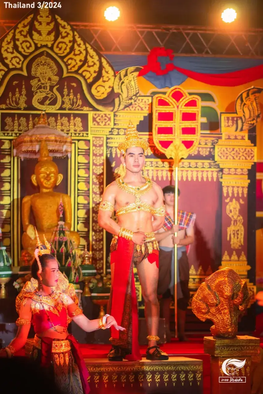 Dance at Luang Pho Chamnit Worship 🇹🇭
