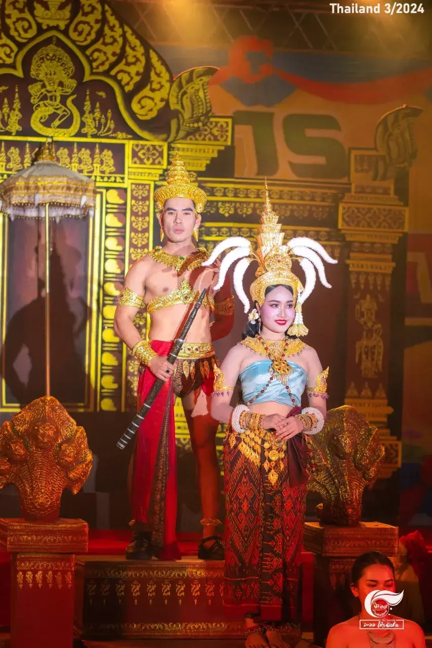 Dance at Luang Pho Chamnit Worship 🇹🇭