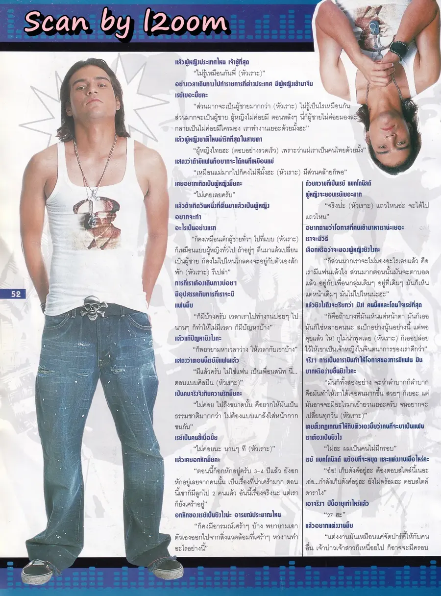 (วันวาน) เร แม๊คโดแนลด์ @ iDee Magazine vol.2 no.13 October 2004