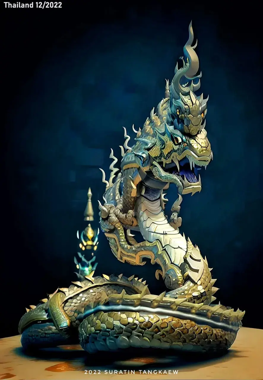AI Arts of Thai Naga 🇹🇭
