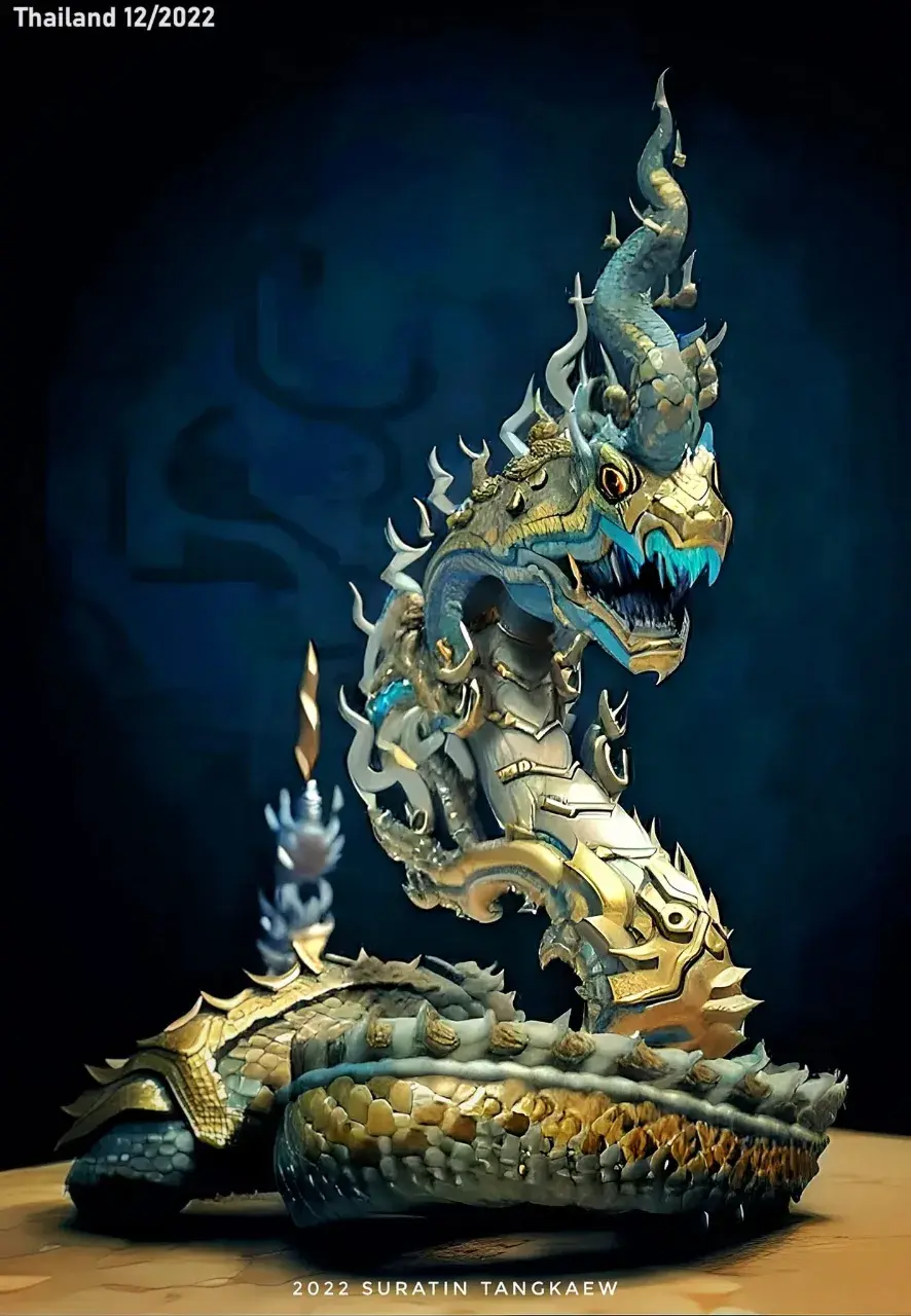 AI Arts of Thai Naga 🇹🇭